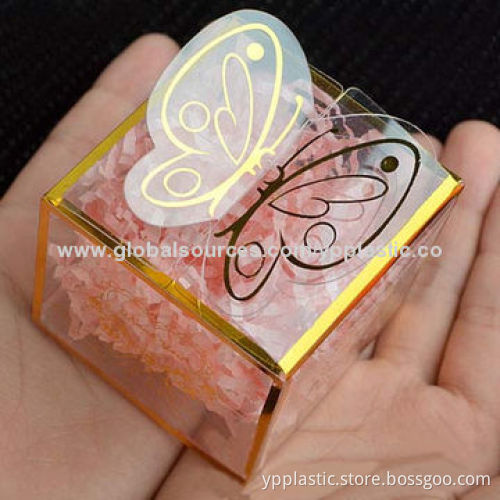 Custom plastic gift box, customized sizes and prints available, 15-years manufacturer